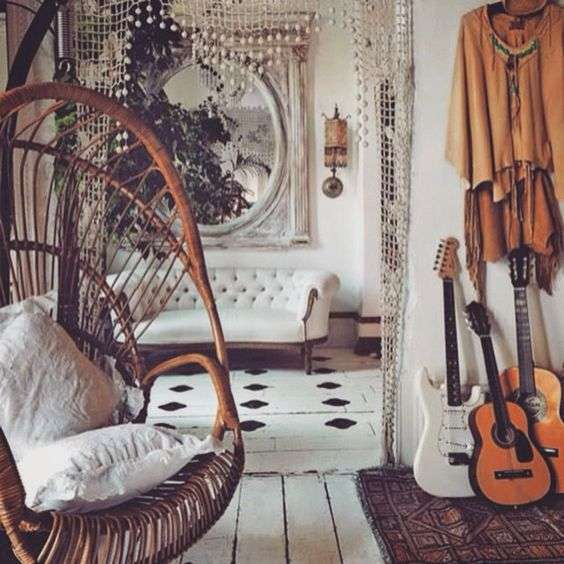 Lo stile hippie chic