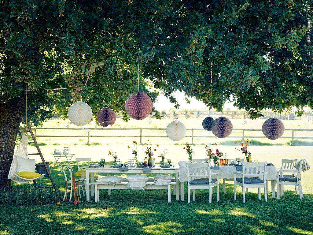 Location per party in giardino