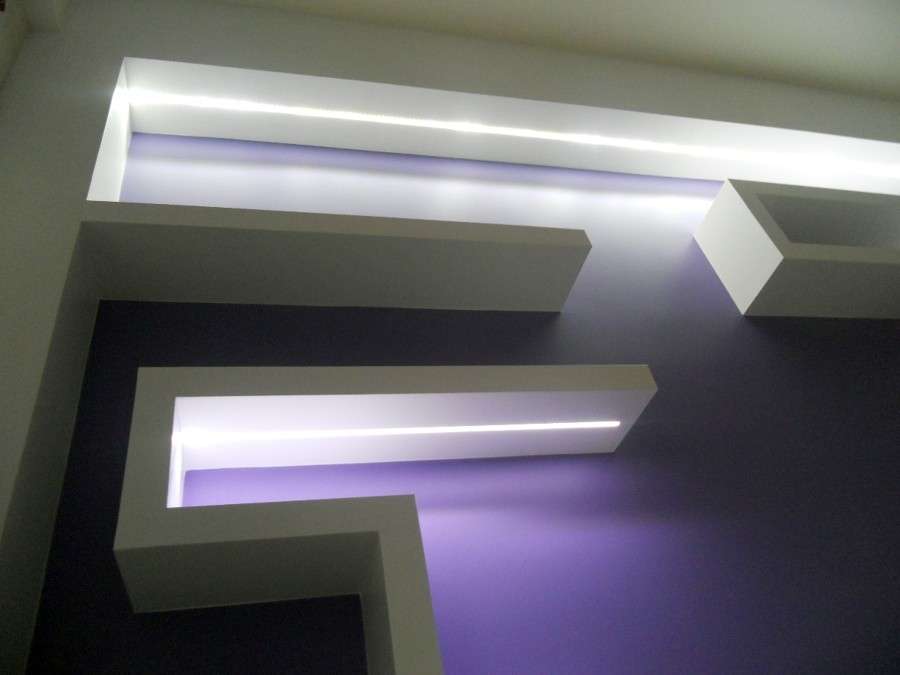 Mensole con led