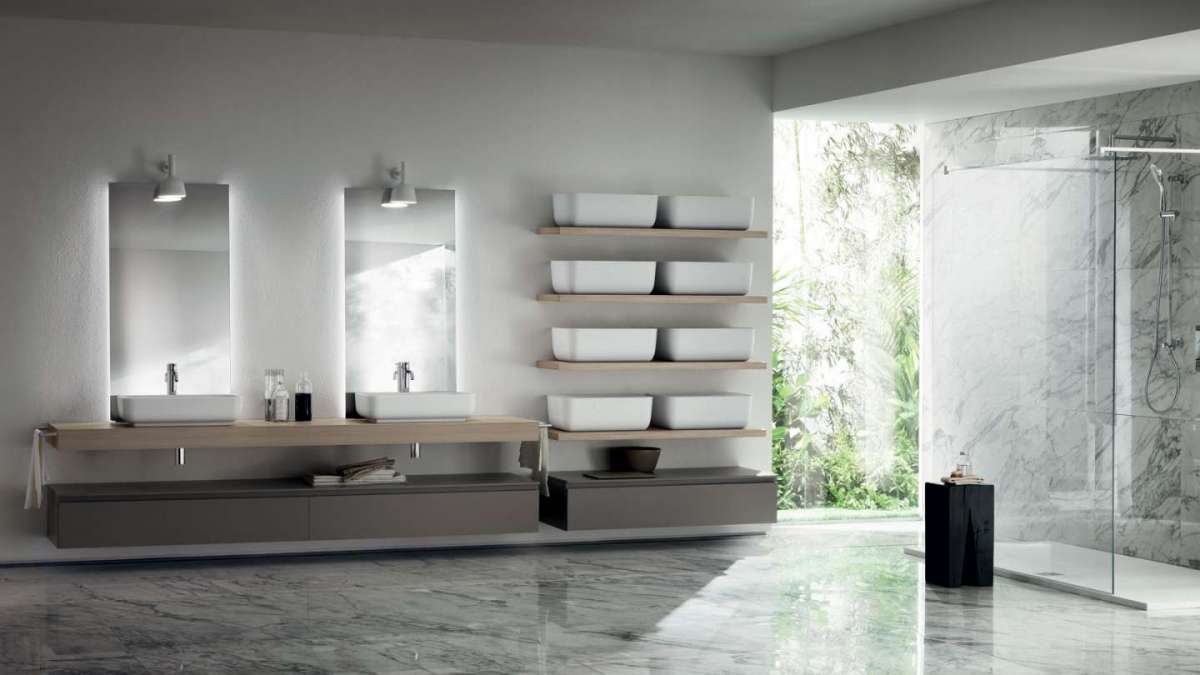 Mobile bagno sospeso
