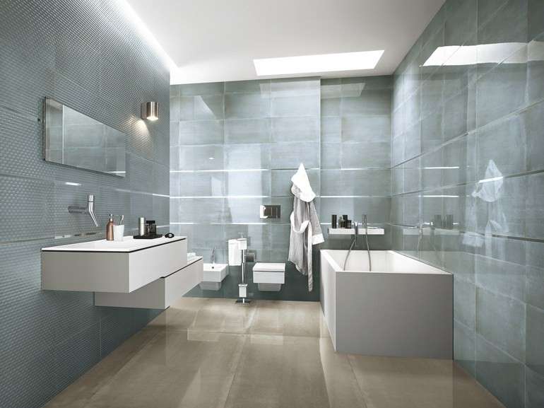 Pavimento in gres per il bagno