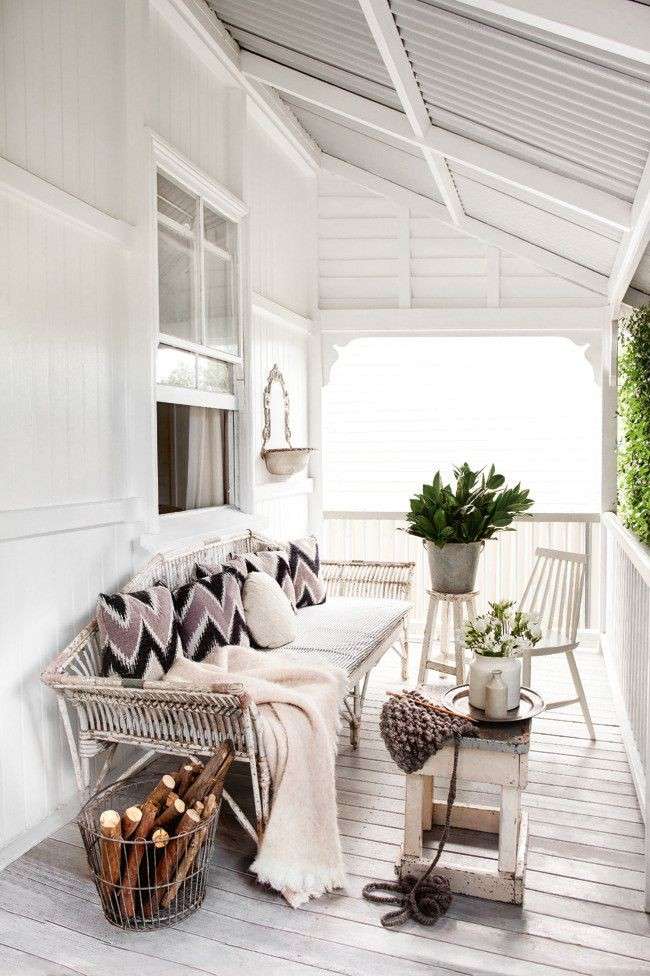 Piccola veranda in legno