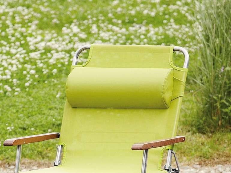Poggiatesta per esterni verde