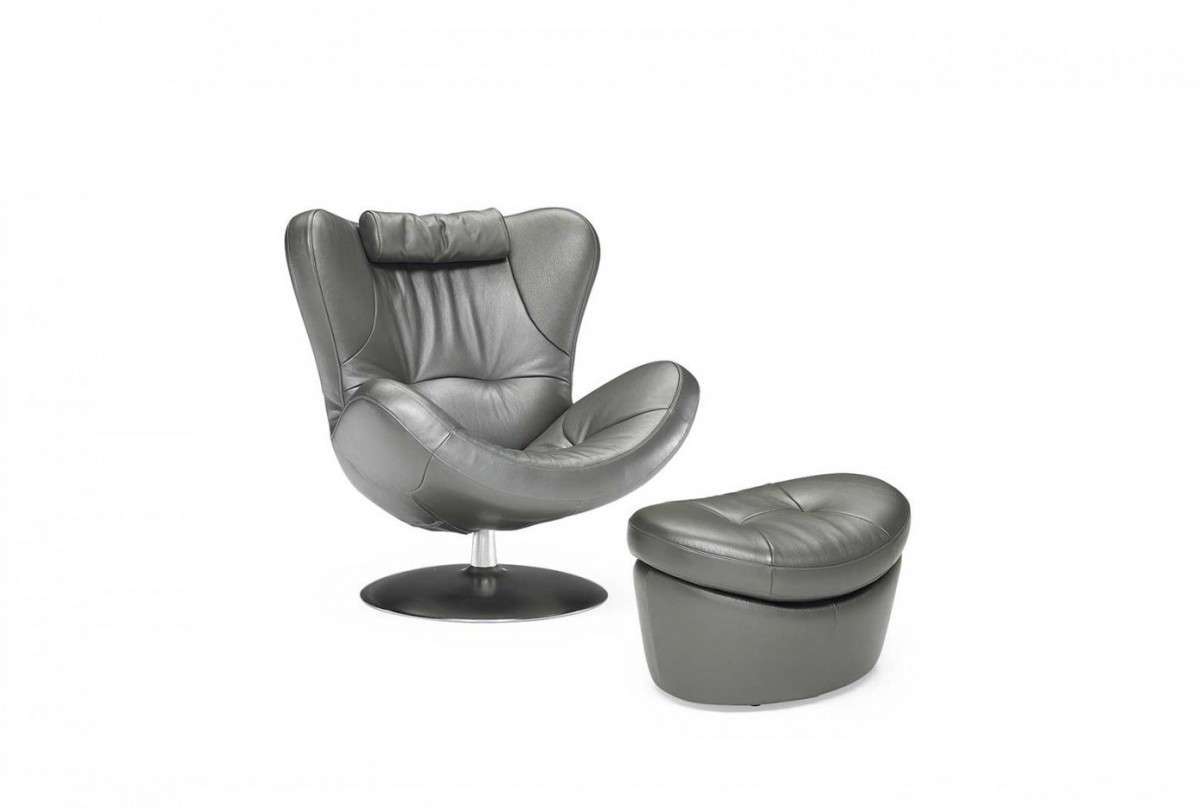 Poltrona in pelle Natuzzi