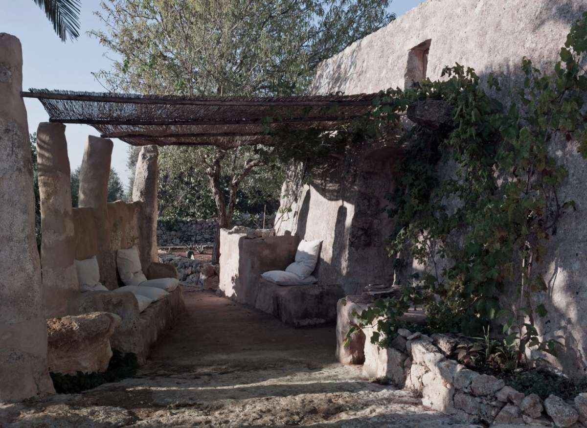 Portico di un trullo