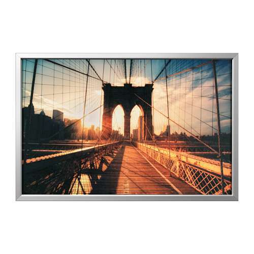 Quadro con ponte di Brooklyn 