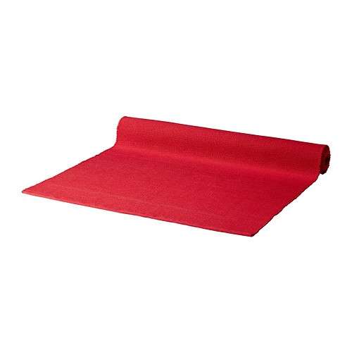 Runner rosso Ikea 