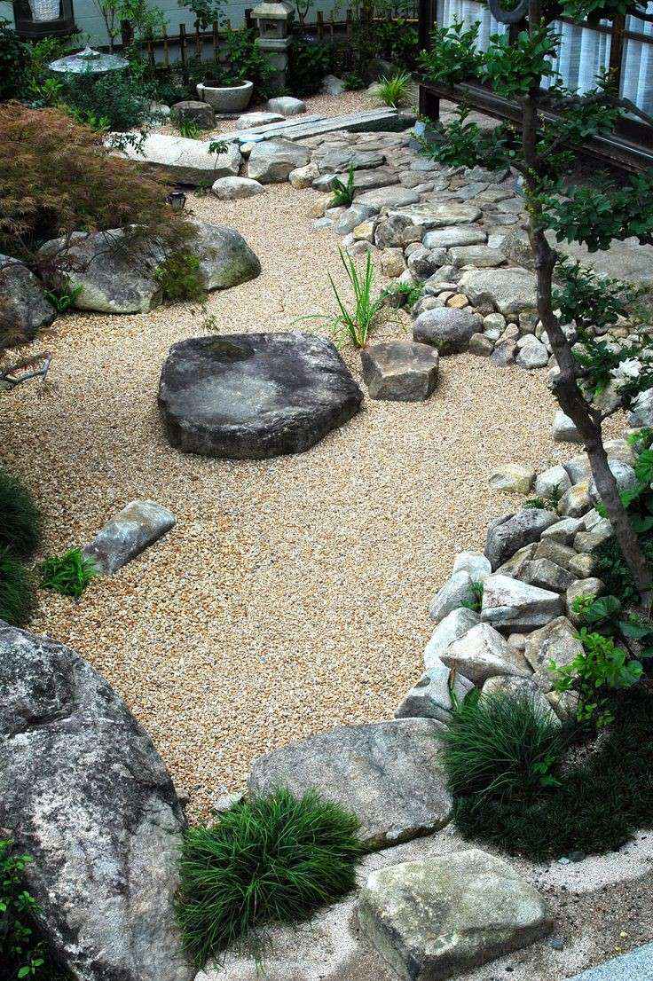Sassi e rocce in giardino