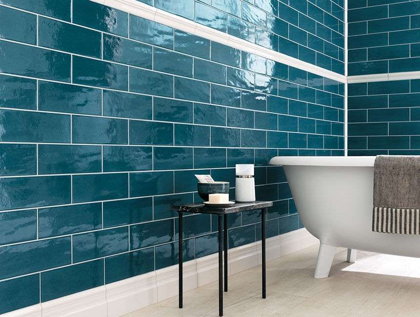 Soffitto in ceramica per bagno cieco