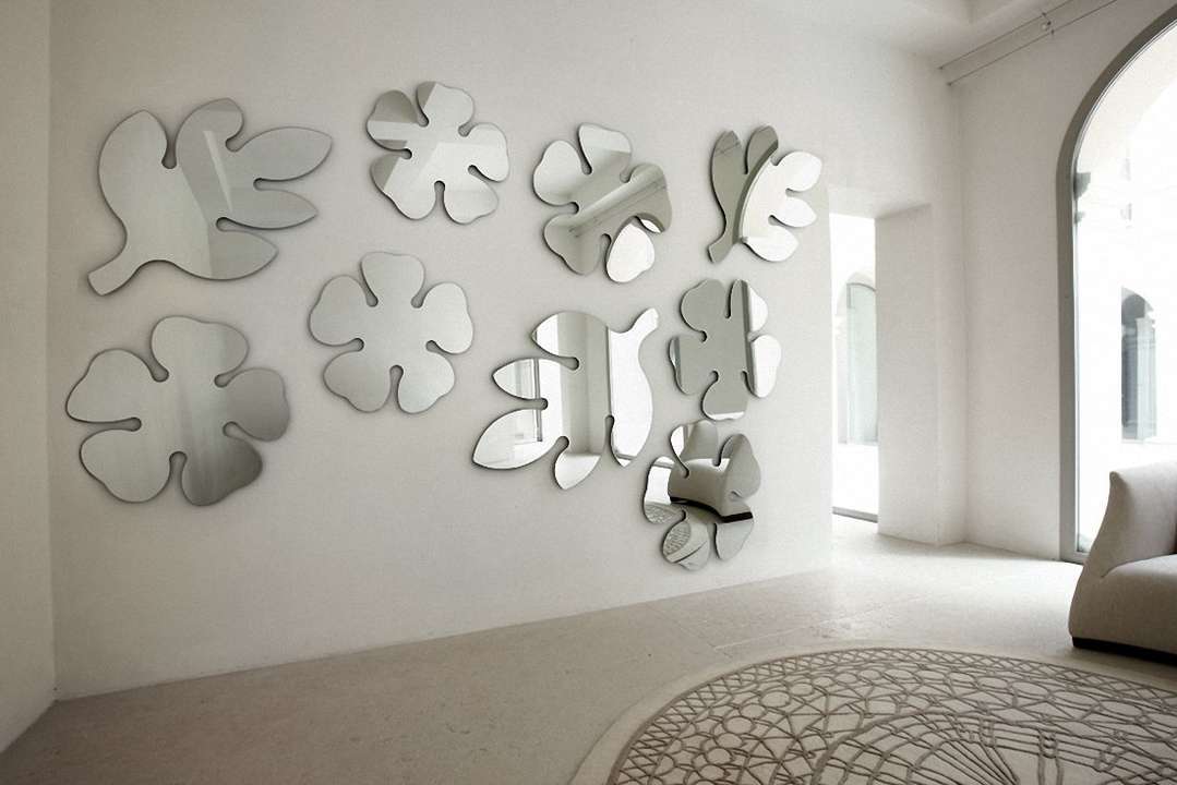 Specchi decorativi a forma di fiore
