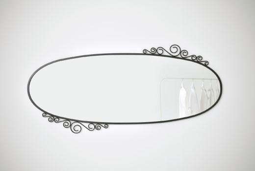 Specchio da parete ovale Ikea 