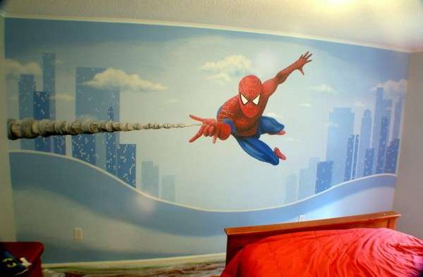 Spiderman in cameretta 