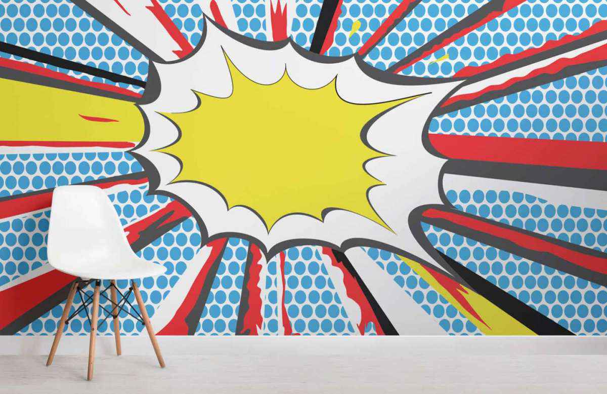 Stampa ispirazione pop art MuralsWallpaper