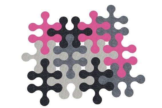 Tappeto irregolare Le Corbeille Editions