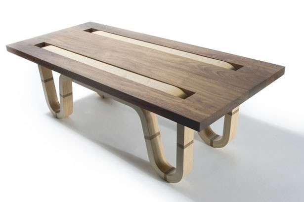 Tavolino da salotto in legno chic