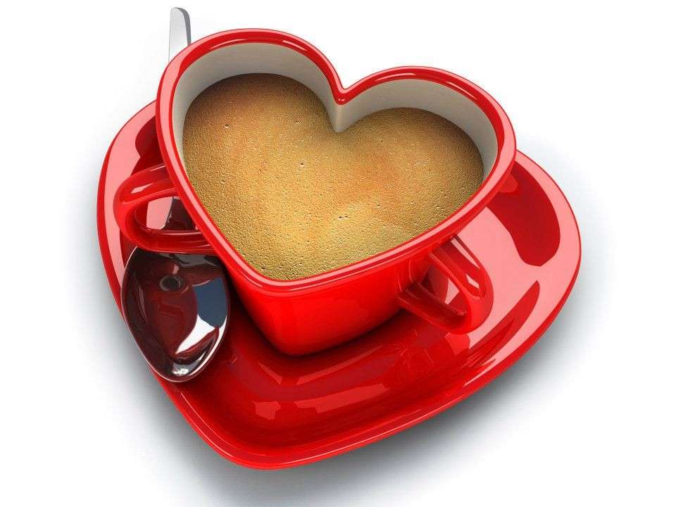 Tazza a forma di cuore