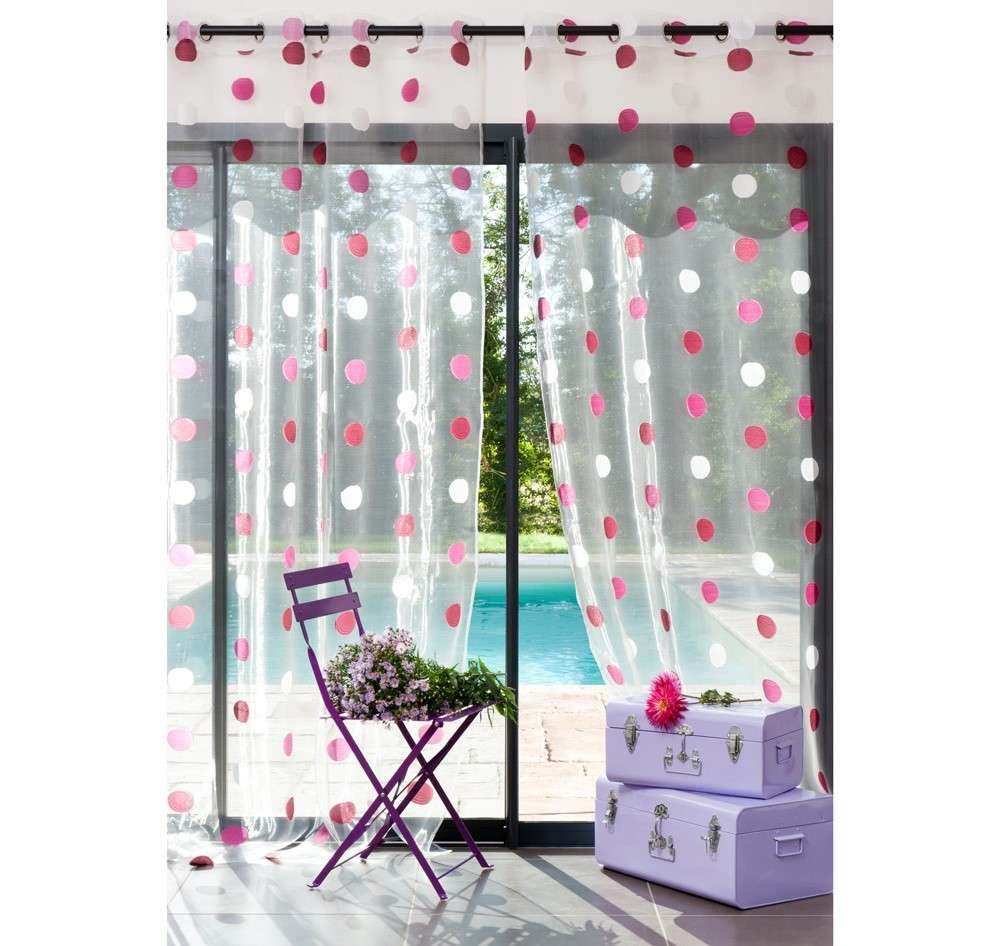 Tende organza a pois Maisons du Monde