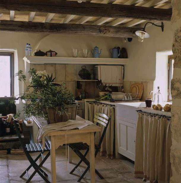 Tessuti provenzali per tende cucina