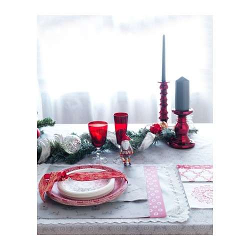 Tovaglia Ikea grigia per Natale 2015