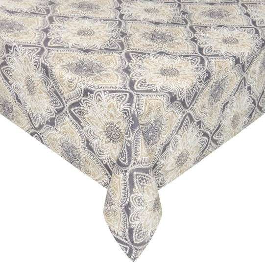 Tovaglia in cotone effetto pizzo Coincasa