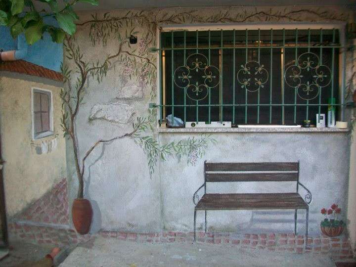 Trome l'oeil da esterno