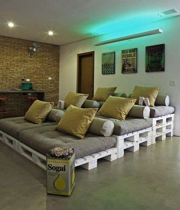 Un divano moderno fai da te