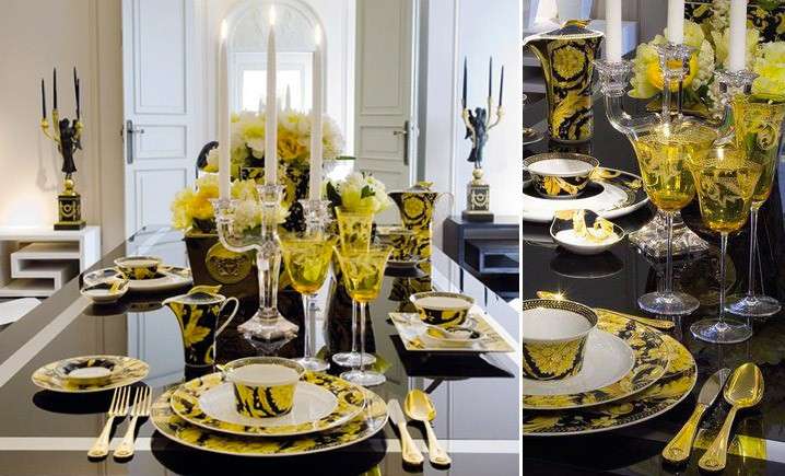 Una proposta di tavola chic by Versace - Rosenthal