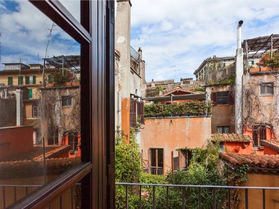 Veduta tetti Trastevere