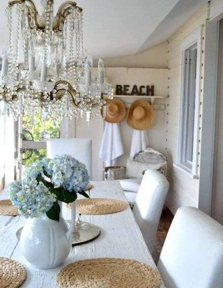 Veranda in stile coastal