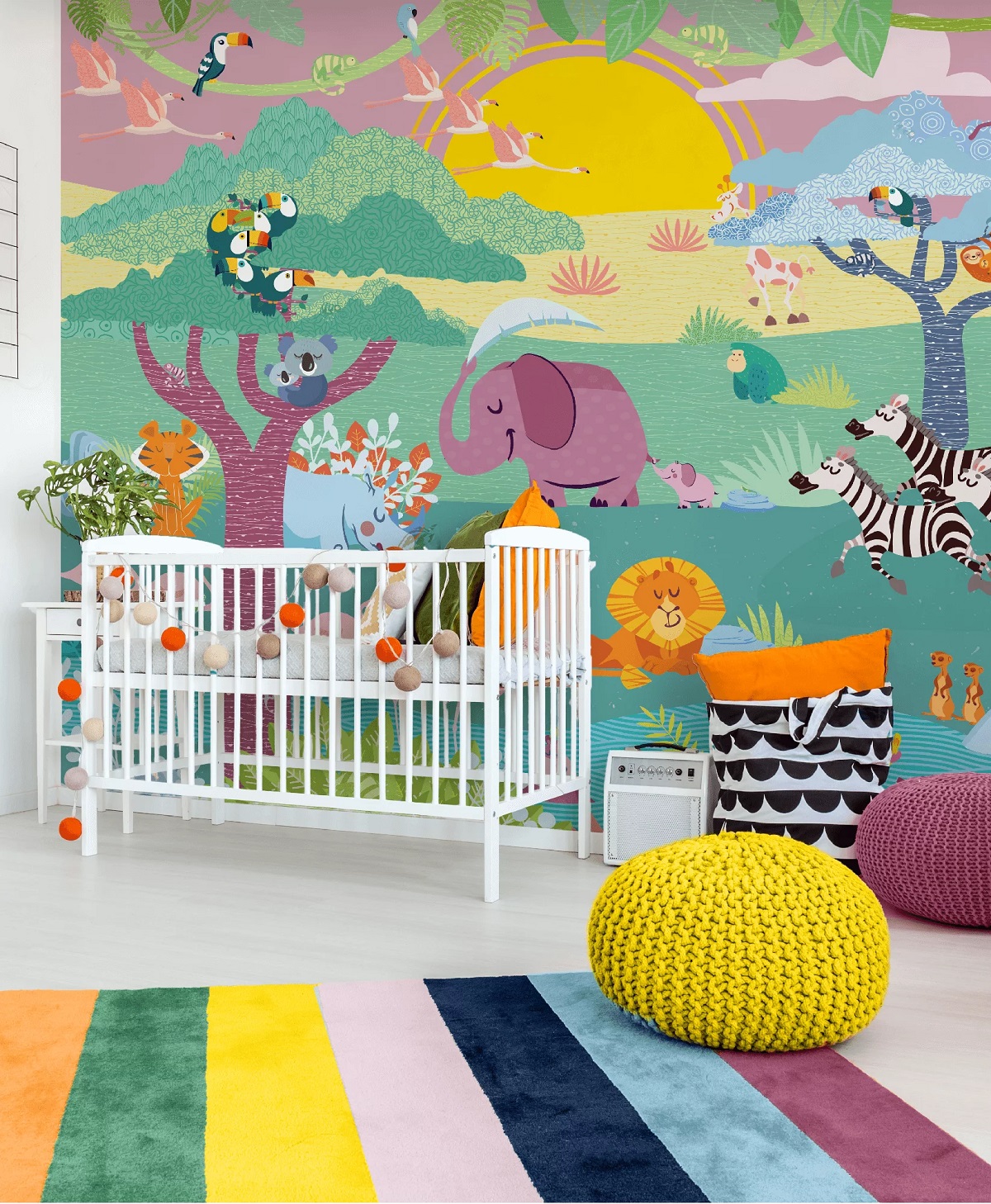 Baby Design Wallpaper carta da parati Il giardino delle meraviglie