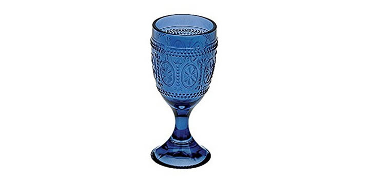 Bicchiere blu