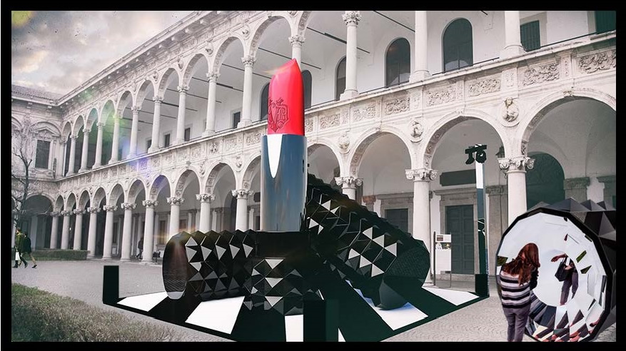 Installazione statale sephora kate von d fuorisalone 2017