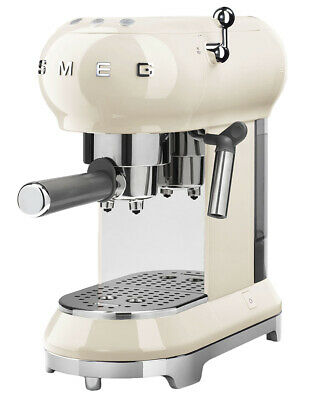 SMEG ECF 01 Creu 50s Retro Style Espresso Macchina
