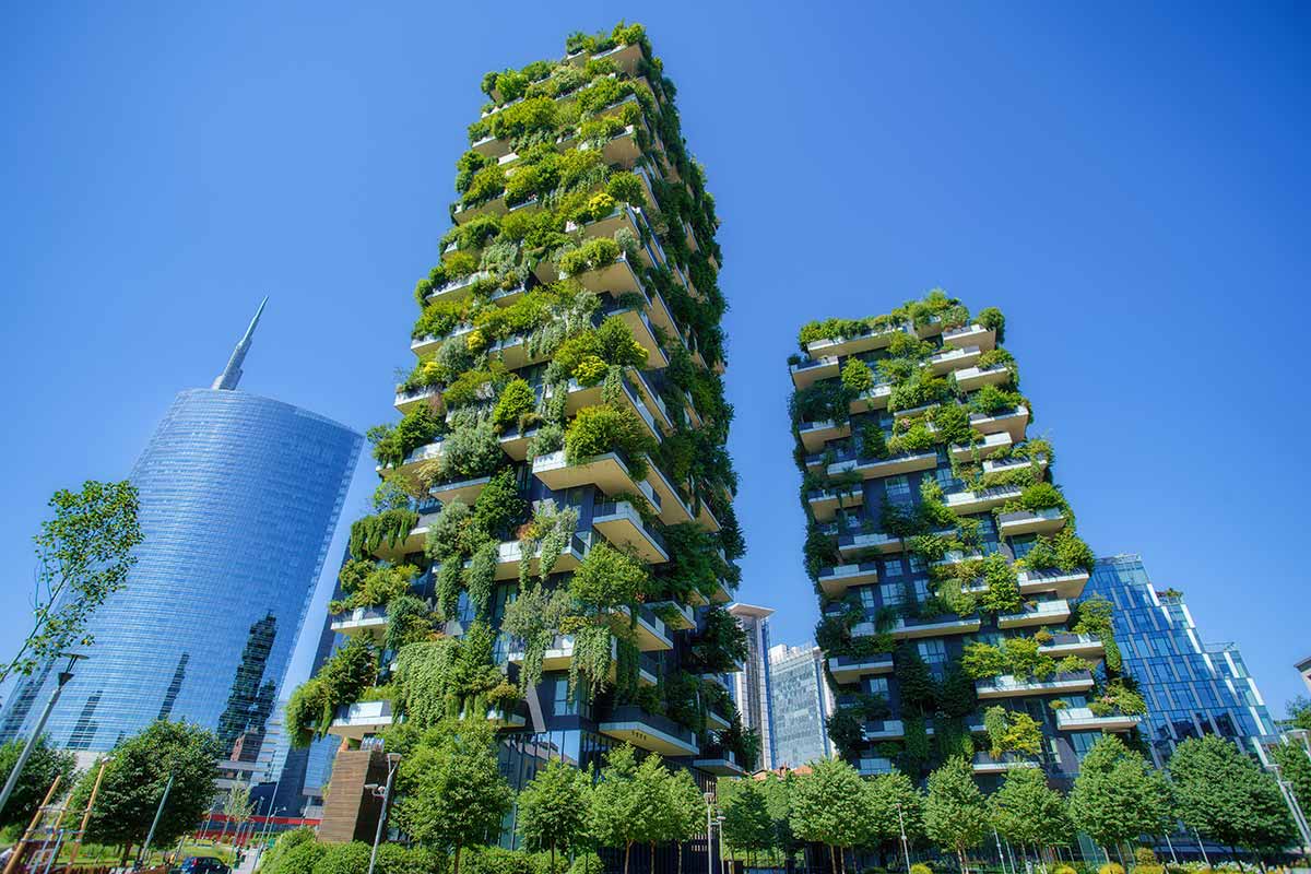 grattacielo bosco verticale di Milano