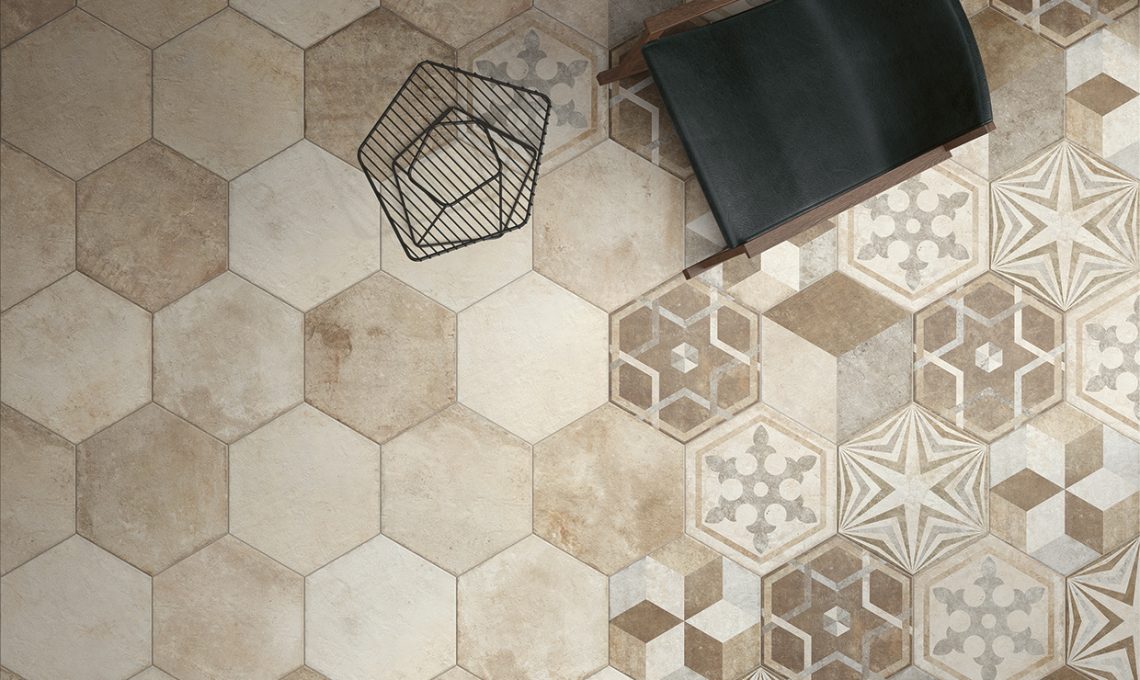 Cementine esagonali di Ceramica Fioranese