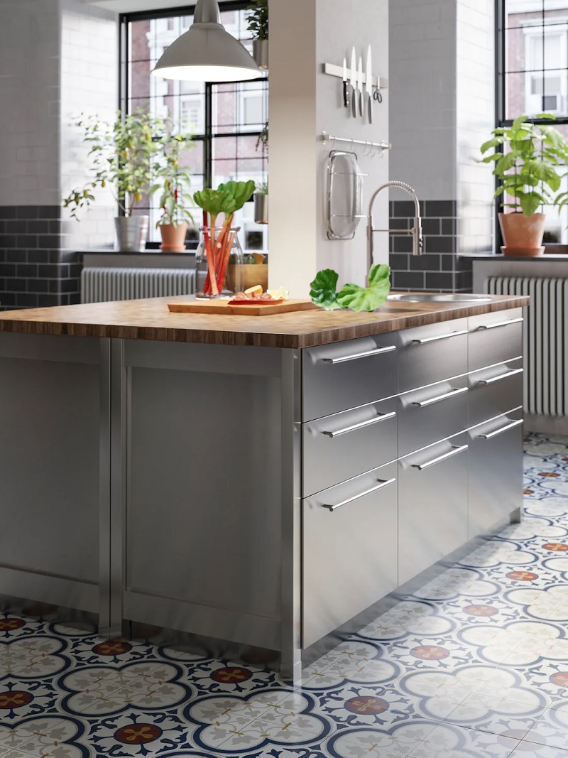 cucina stile industriale ikea