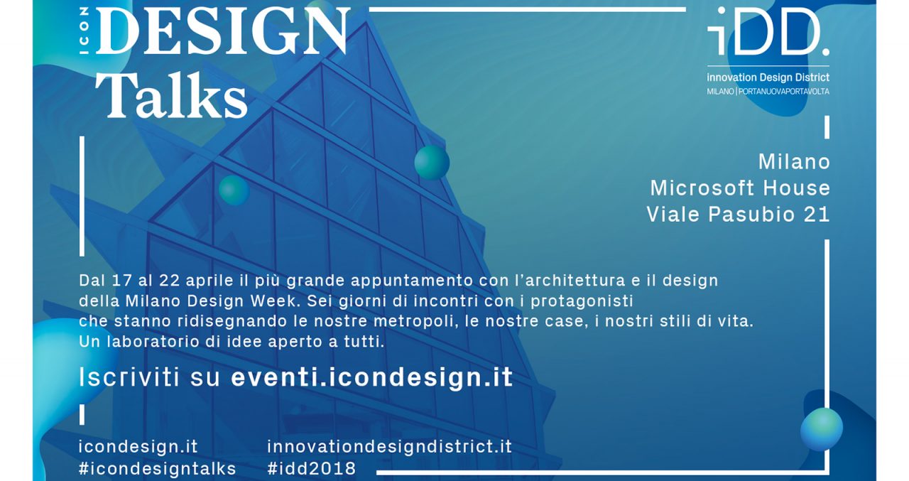 eventi fuorisalone 2018 icon design talks