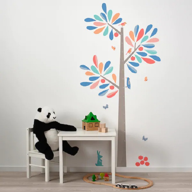 kinnared decorazione autoadesiva albero