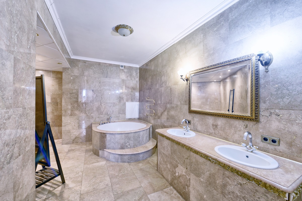 piastrelle  gres bagno classico