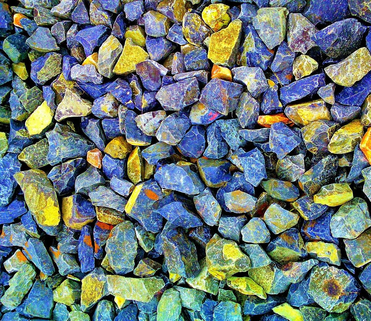 pietre da giardino ghiaia colorata