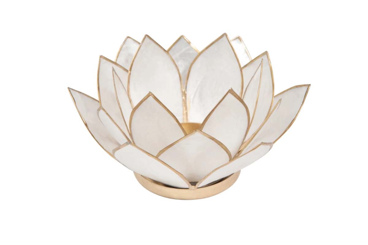 portacandele lotus maisons du monde