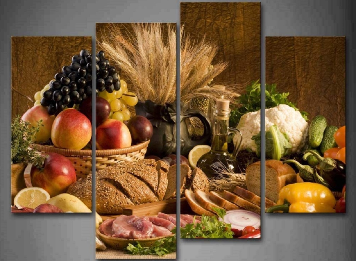 quadro per la cucina rustico