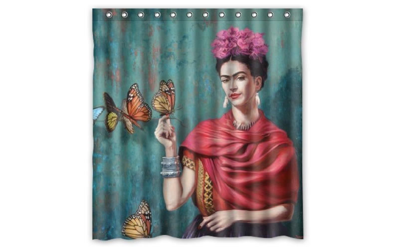 tenda doccia frida kahlo