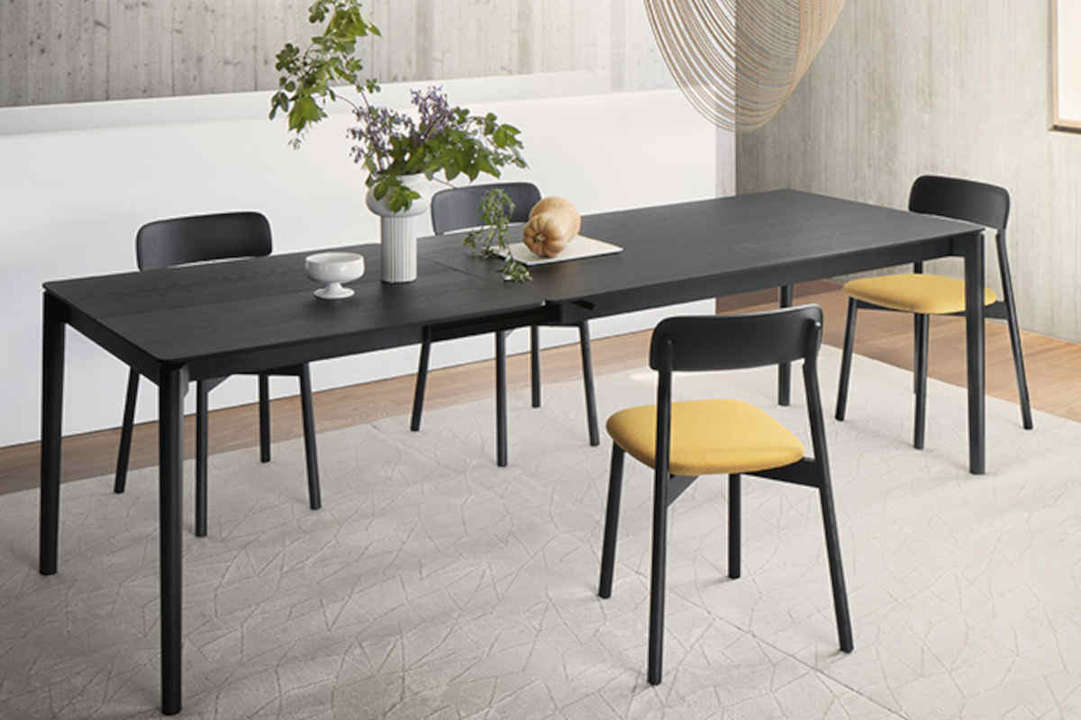 soggiorno con tavolo calligaris allungabile