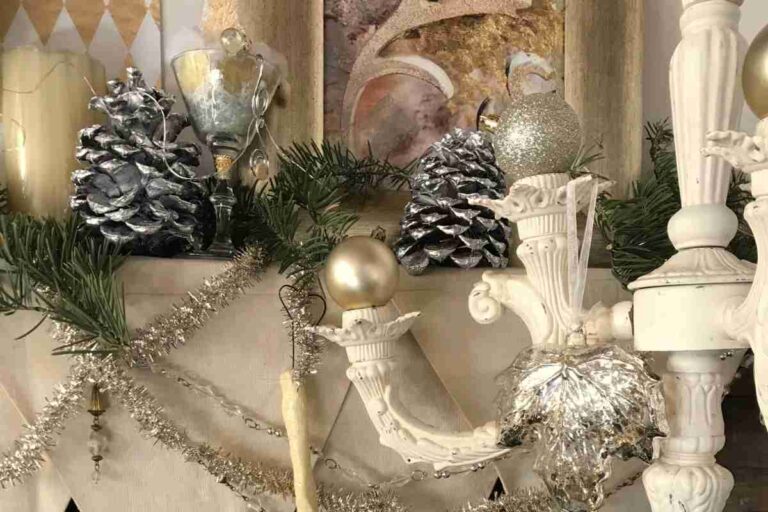 Decorazioni natalizie shabby chic, idee da copiare | DesignMag