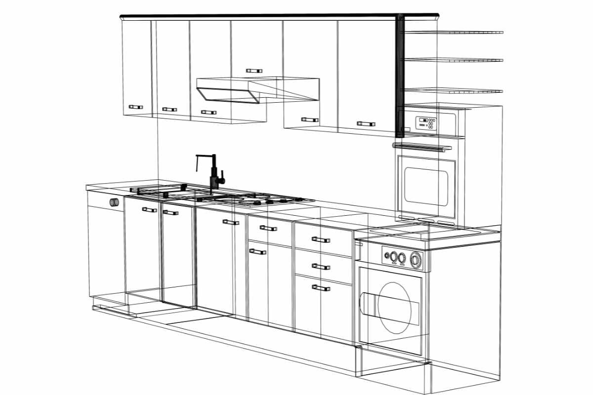 progetto app di un configuratore per la cucina