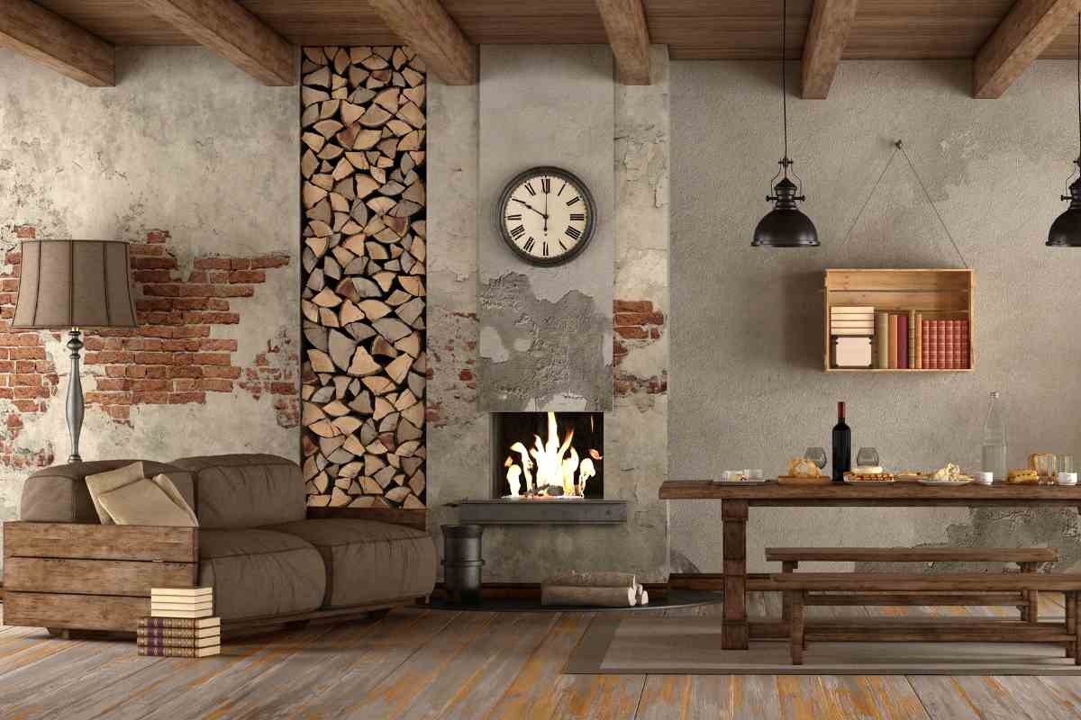 taverna con salotto e zona pranzo simbolo di come arredare con stile questo ambiente
