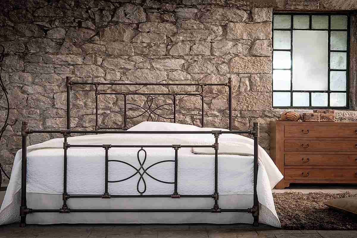 Letti in ferro battuto Thalia Volcano