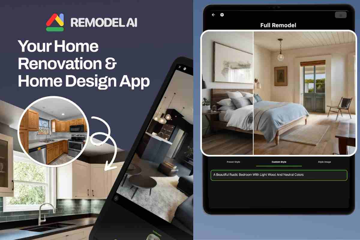 App design Remodel AI