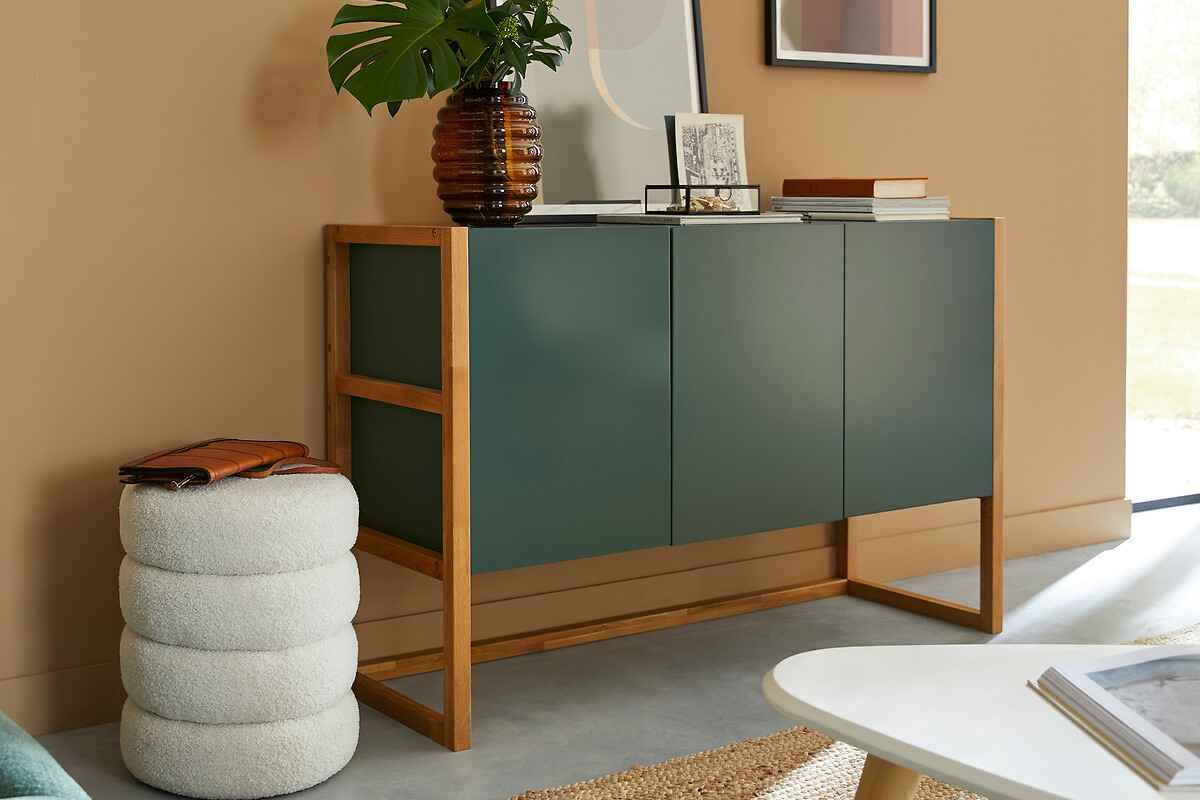 Credenza Compo La Redoute di color verde petrolio